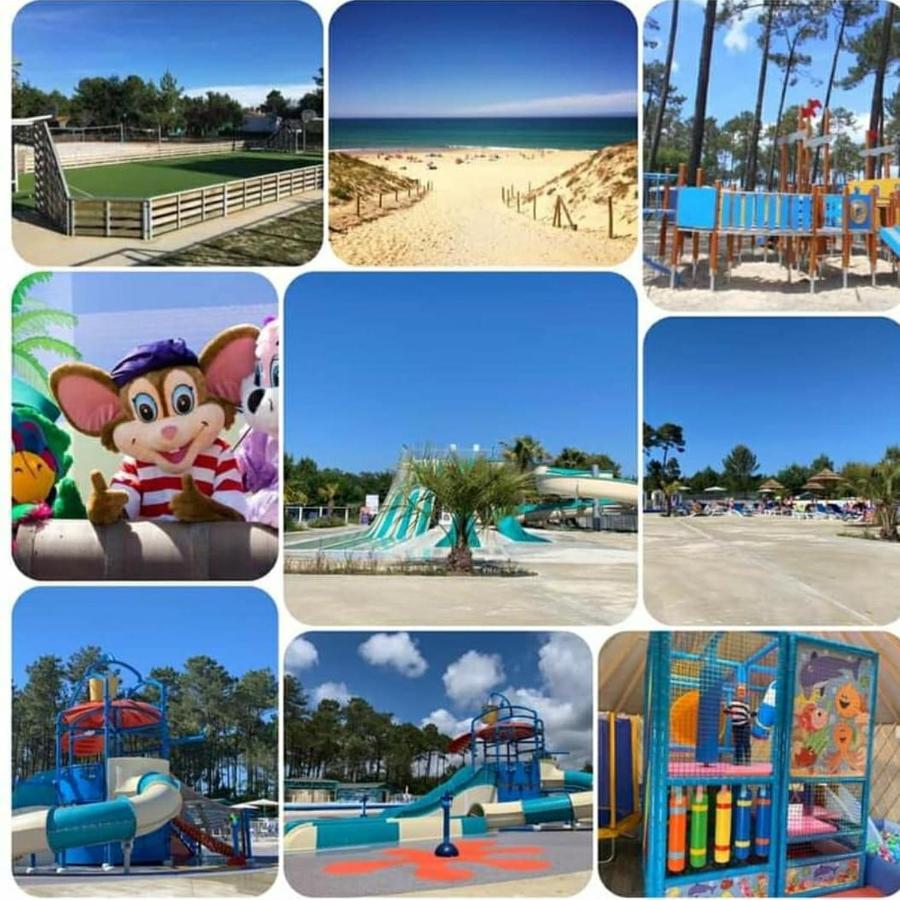 Camping Des Dunes De Contis Mobilhome 3Ch, Saint-Julien-en-Born Exterior photo