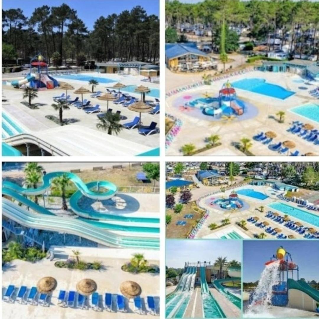 Camping Des Dunes De Contis Mobilhome 3Ch, Saint-Julien-en-Born Exterior photo